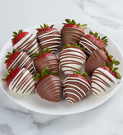 Dipped and Drizzled Strawberries™